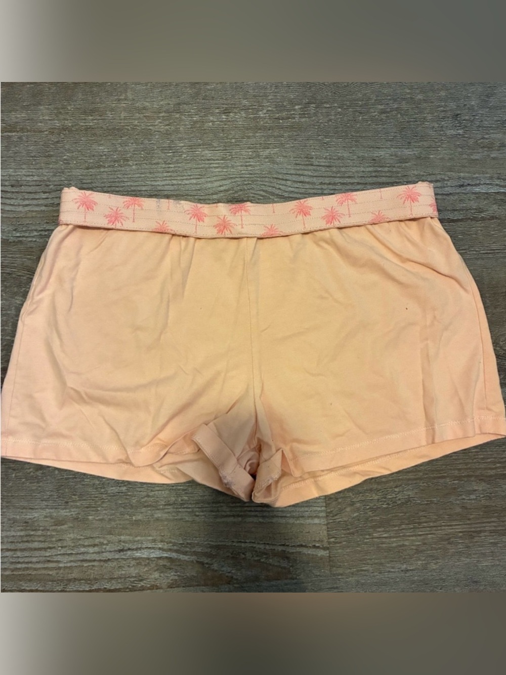 Peachy Orange gold over shorts